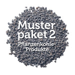 Musterpaket 2 : Pflanzenkohle-Produkte
