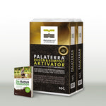 2 Säcke Kompostaktivator und das Buch "die Humusrevolution"