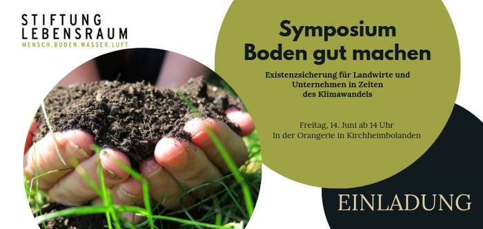 Humuszertifikate - Symposium “Boden gut machen” am 14. Juni 2019